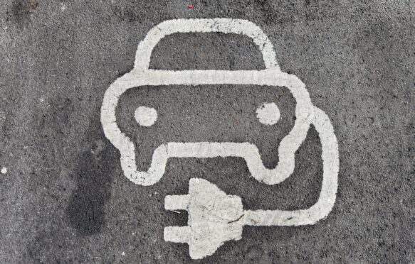 Charging bay for electric vehicles.