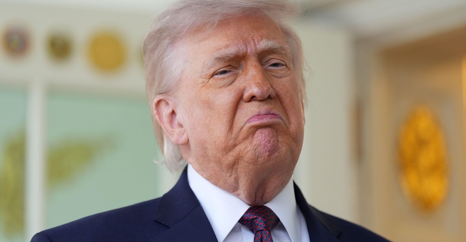 US president Donald Trump.
