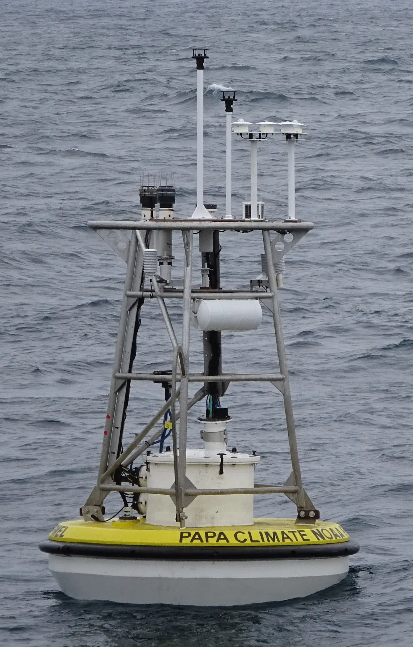 Ocean Station Papa instrumentation buoy, among those slated for removal.
