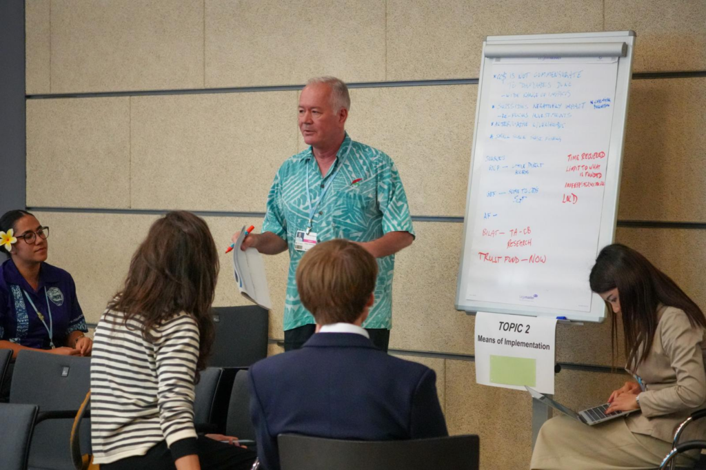 Ocean dialogue breakout group. Credit: IISD/ENB, Maja Schmidt-Thomé.