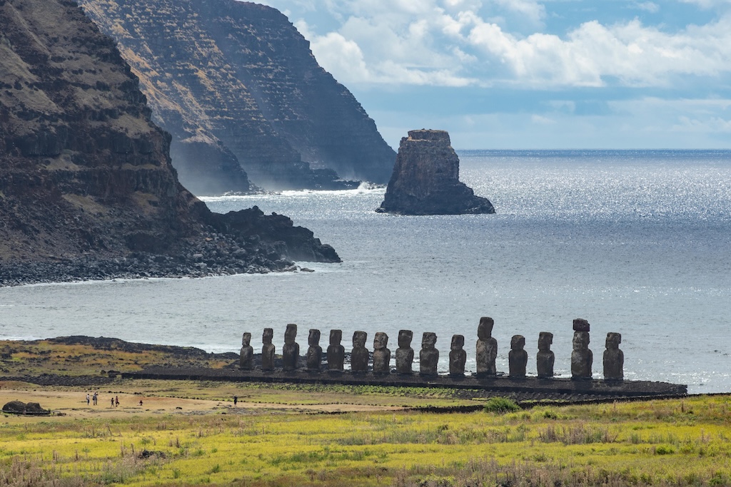 Tongariki, Rapa Nui, Chile.